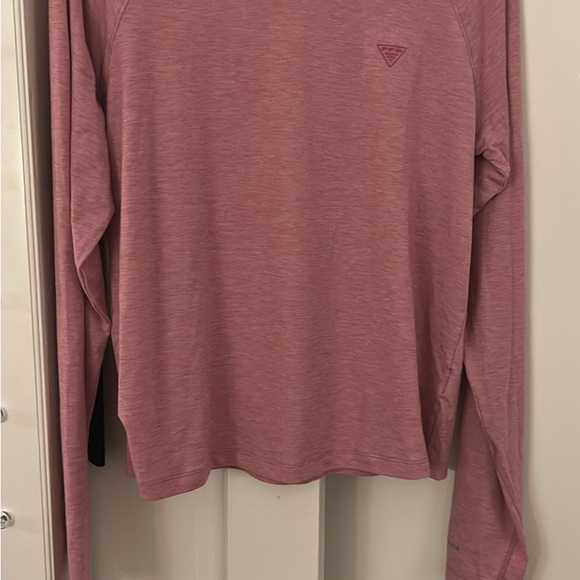 Columbia Relaxed Pink Long Sleeve Tee - Picture 1 of 3